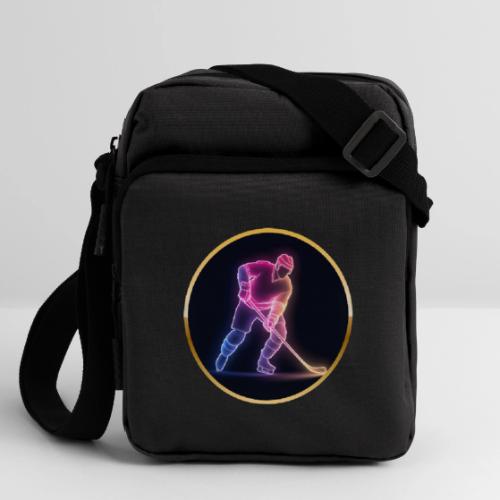 Hockey: Neon Ice Rush - Upright Crossbody Bag
