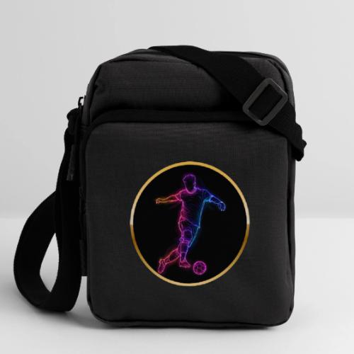 Neon Soccer Flow - Upright Crossbody Bag