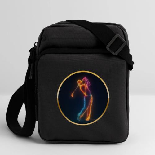 Neon Golf Motion - Upright Crossbody Bag