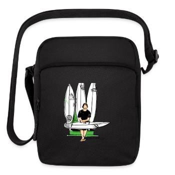 John John Florence Quiver - Upright Crossbody Bag - black - Front