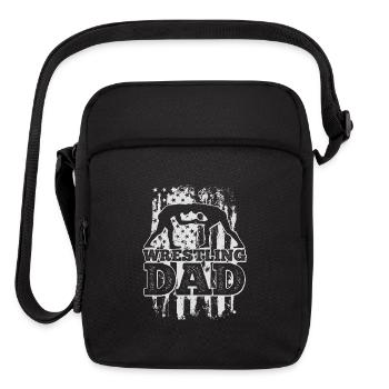 Wrestling - Upright Crossbody Bag - black - Front