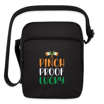 Pinch Proof Lucky - Upright Crossbody Bag - black - Front