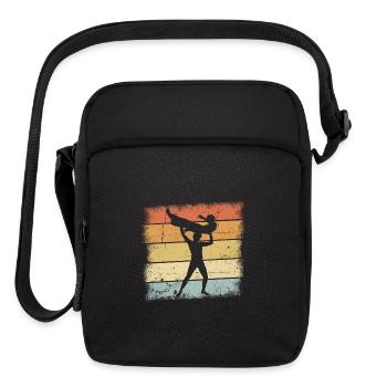 Wrestling Fan - Upright Crossbody Bag - black - Front
