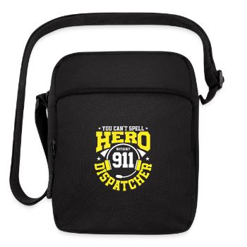 You Can't Spell Hero Without 911 Dispatcher Operat - Upright Crossbody Bag - black - Front