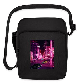 gr86v5 - Upright Crossbody Bag - black - Front
