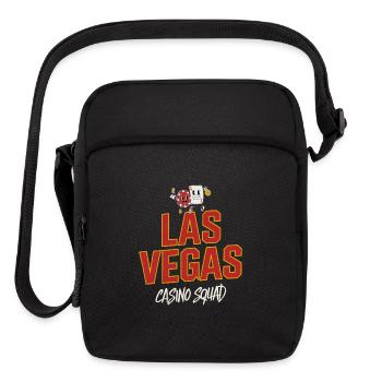 Las Vegas Casino Squad Souvenir - Upright Crossbody Bag - black - Front