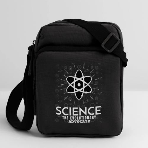 Science The Evolutionary Advocate White Design - Upright Crossbody Bag
