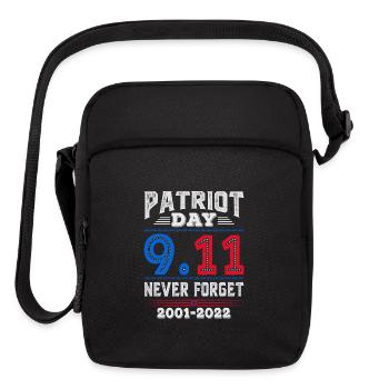 9/11 memorial - Upright Crossbody Bag - black - Front