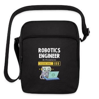 Robotics Engineer In Progress Please Wait - Upright Crossbody Bag - black - Front