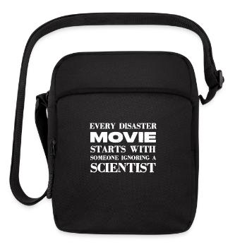 Every Disaster Movie Starts With Someone - Upright Crossbody Bag - black - Front