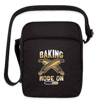 Baking Mode Bake Bakers - Upright Crossbody Bag - black - Front
