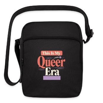 Queer Trans Affirming Comfort Identity Love - Upright Crossbody Bag - black - Front