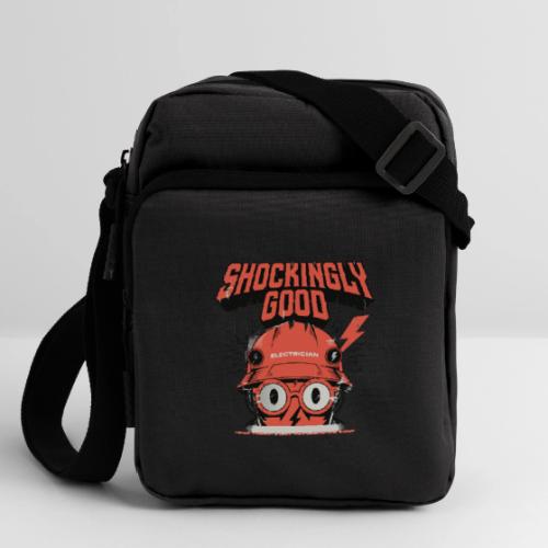 Funny Shockingly Good Electrician - Upright Crossbody Bag