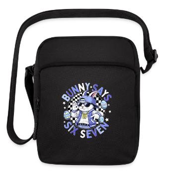 Bunny67 Easter Streetwear - Upright Crossbody Bag - black - Front