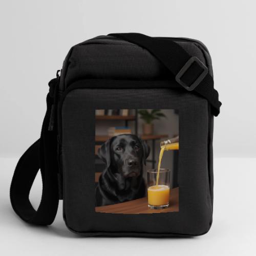 Golden Retriever Chill Juice Vibes - Upright Crossbody Bag
