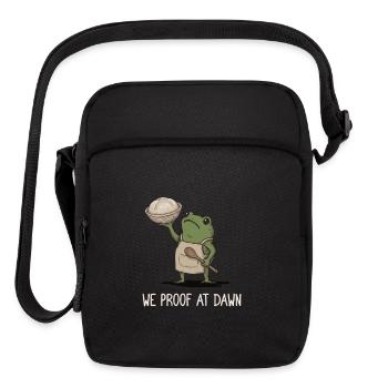 Dawn Proof Frog Baker - Upright Crossbody Bag - black - Front