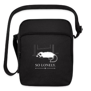 Ragdoll Cat Drama - Upright Crossbody Bag - black - Front