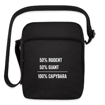 50 Rodent 50 Giant 100 Capybara - Upright Crossbody Bag - black - Front