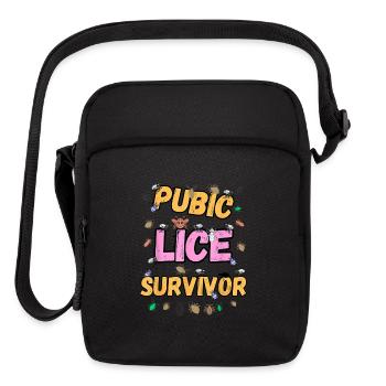 Offensive Embarrassing Inappropriate s - Upright Crossbody Bag - black - Front