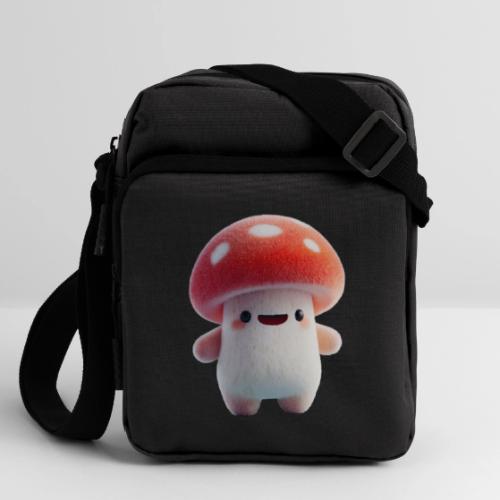 Mushroom: Red Forest Friend - Upright Crossbody Bag