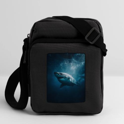 Great White Shark Ocean Design - Upright Crossbody Bag
