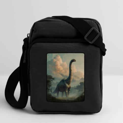 Brachiosaurus Prehistoric Scene Design - Upright Crossbody Bag
