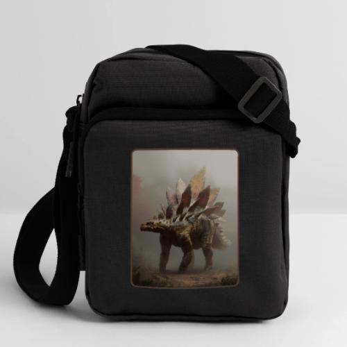 Stegosaurus Misty Forest Design - Upright Crossbody Bag