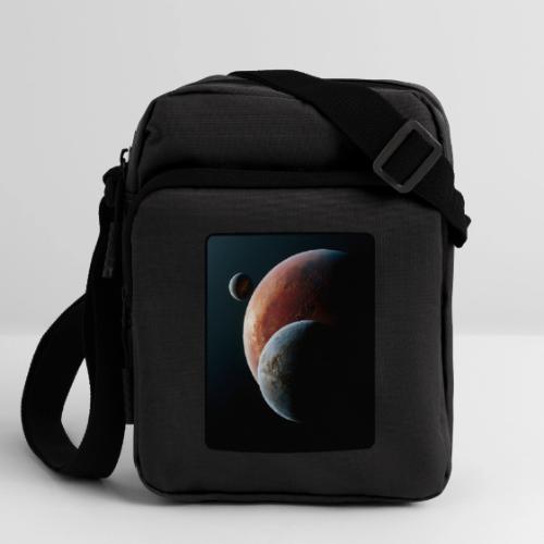 Three Planets Deep Space Design - Upright Crossbody Bag