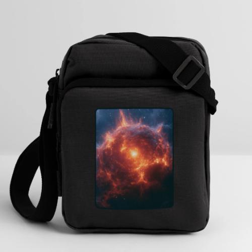 Exploding Supernova Space Art - Upright Crossbody Bag