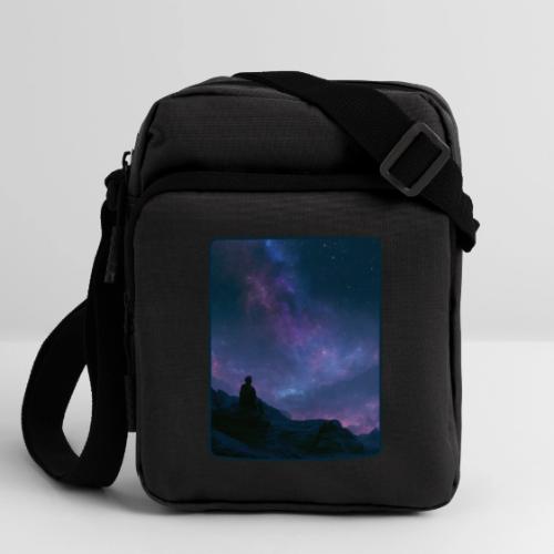 Stargazer Nebula Night Sky Art - Upright Crossbody Bag