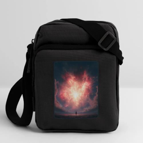 Supernova Sky Sci-Fi Artwork - Upright Crossbody Bag