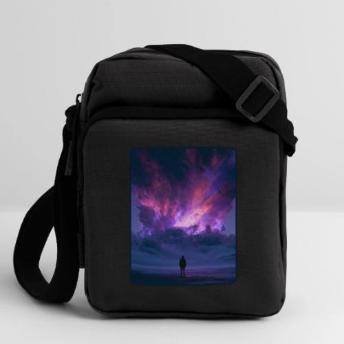 Cosmic Supernova Night Design - Upright Crossbody Bag