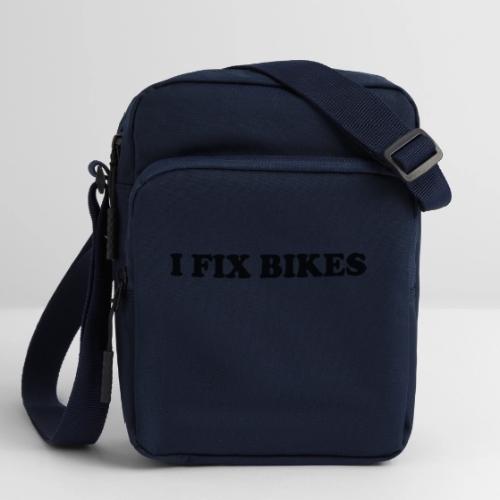 i fix bikes - Upright Crossbody Bag
