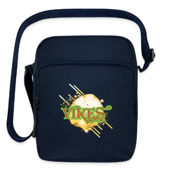 Yikes Neon Splash Logo Tee - Upright Crossbody Bag - navy - Front