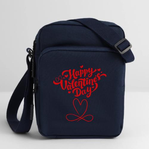 Valentine's Day Designs of Love and Infinity. - Upright Crossbody Bag