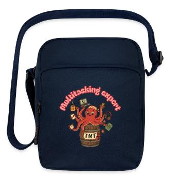Multitasking Octopus - Upright Crossbody Bag - navy - Front