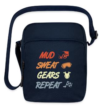Motocross Routine - Upright Crossbody Bag - navy - Front