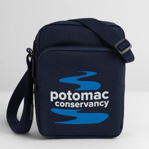Potomac Conservancy - Two color logo - Upright Crossbody Bag