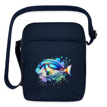 John Dory Fish - Upright Crossbody Bag - navy - Front
