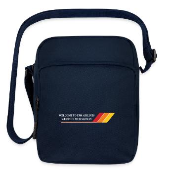 land cruiser fj80 series stripes 90 - 97 - Upright Crossbody Bag - navy - Front