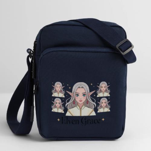 Elven Grace Fantasy Elf Maiden Graphic Magic - Upright Crossbody Bag
