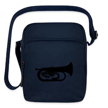 Euphonium - Upright Crossbody Bag - navy - Front