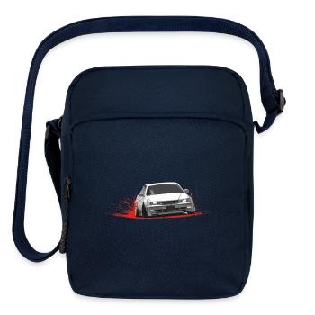 drift missile - Upright Crossbody Bag - navy - Front