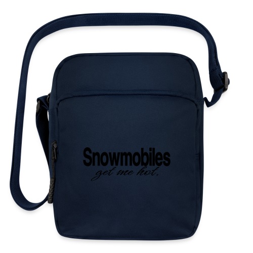 Snowmobiles Get Me Hot - Upright Crossbody Bag