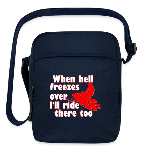 When Hell Freezes Over - Upright Crossbody Bag