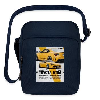 Toyota GT86 - Upright Crossbody Bag - navy - Front