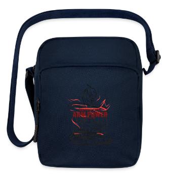 Arm Wrestling Tactics Arm wrestling Fun - Upright Crossbody Bag - navy - Front
