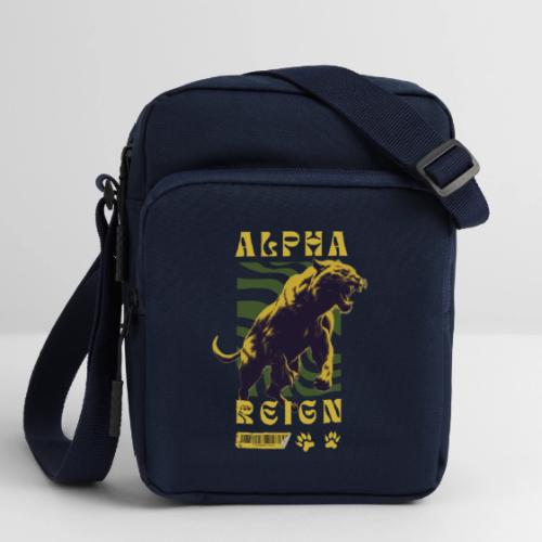 Unleash The Inner Alpha: Fierce Animal Print - Upright Crossbody Bag