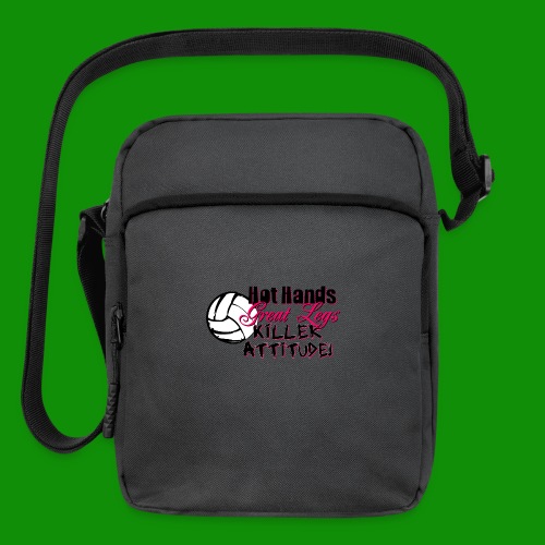 Hot Hands Volleyball - Upright Crossbody Bag