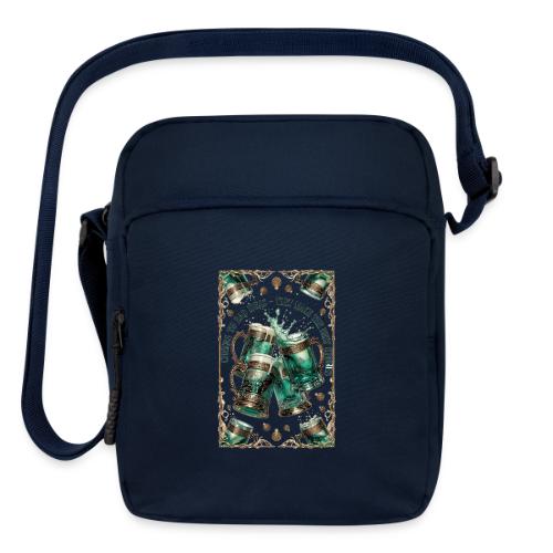 Cheers to Bad Ideas Tankards Graphic Tee - Upright Crossbody Bag